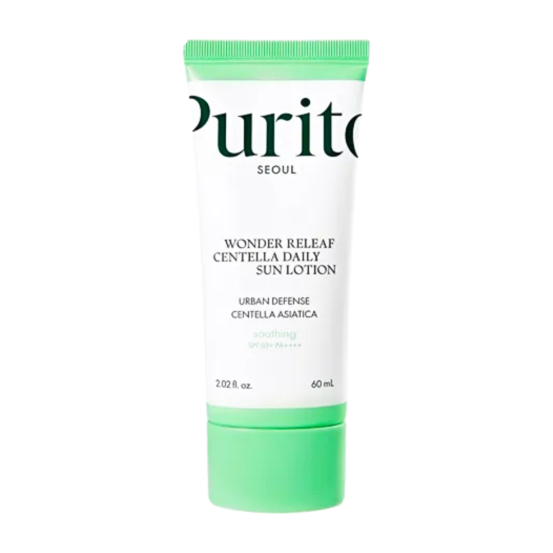 Purito-Wonder-Releaf-Centella-Daily-Sun-Lotion-60ml.png Purito Wonder Releaf Centella Daily Sun Lotion 60ml – Image 1