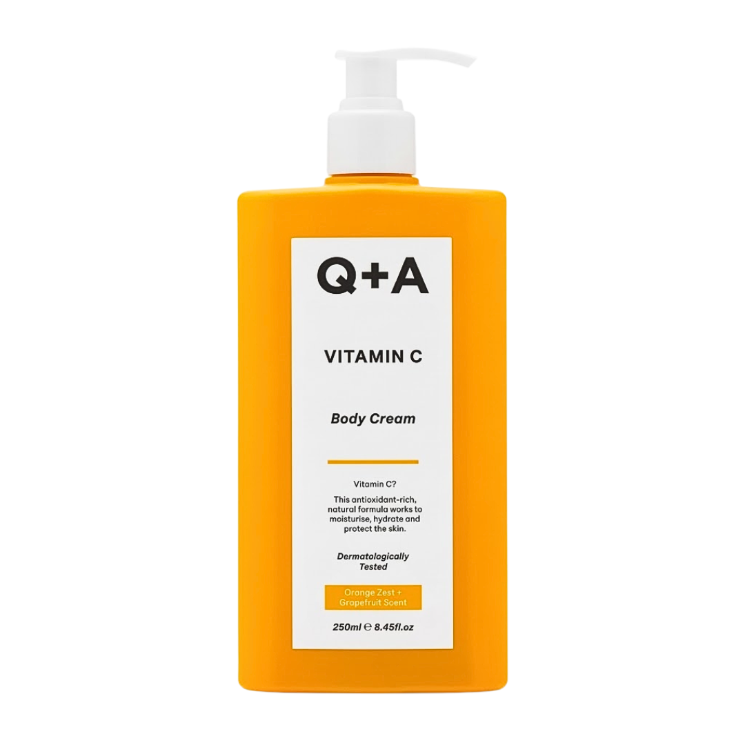 QA-Vitamin-C-Body-Cream-250ml.png Q+A Vitamin C Body Cream 250ml – Image 1