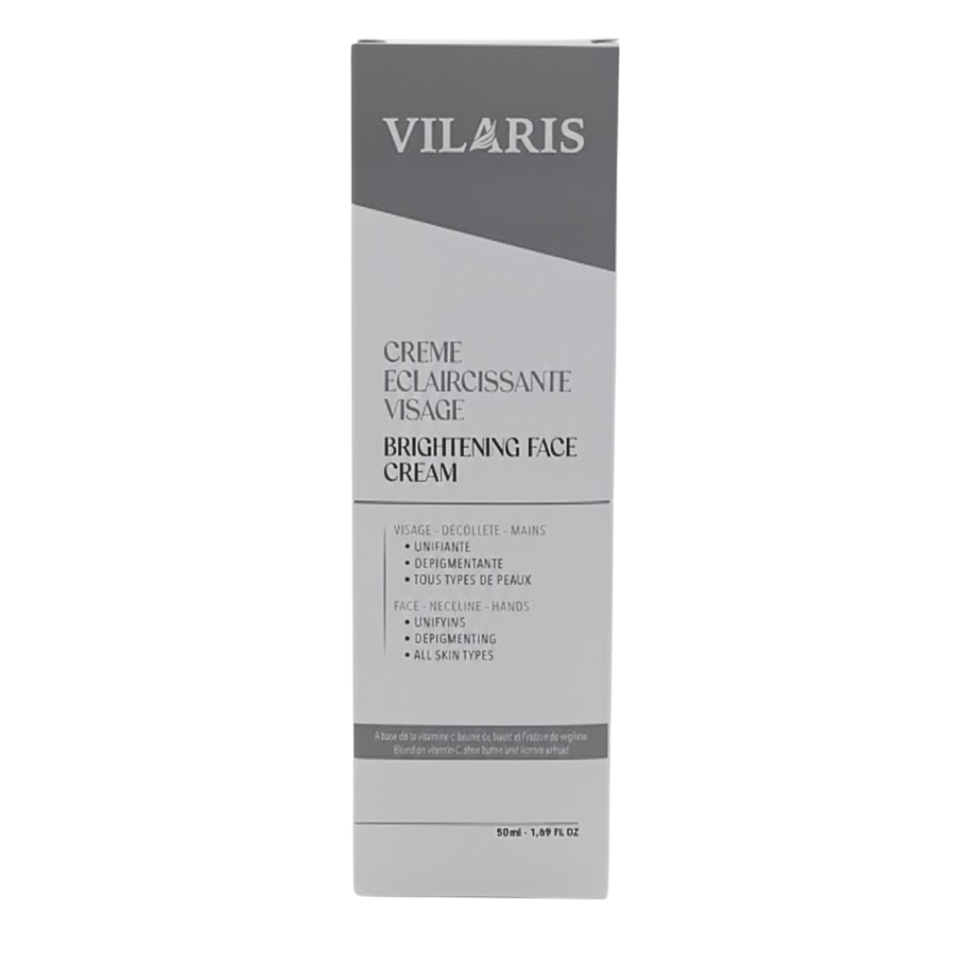 Vilaris-Creme-Eclaircissante-Visage-50ml.png Vilaris Creme Eclaircissante Visage 50ml – Image 1