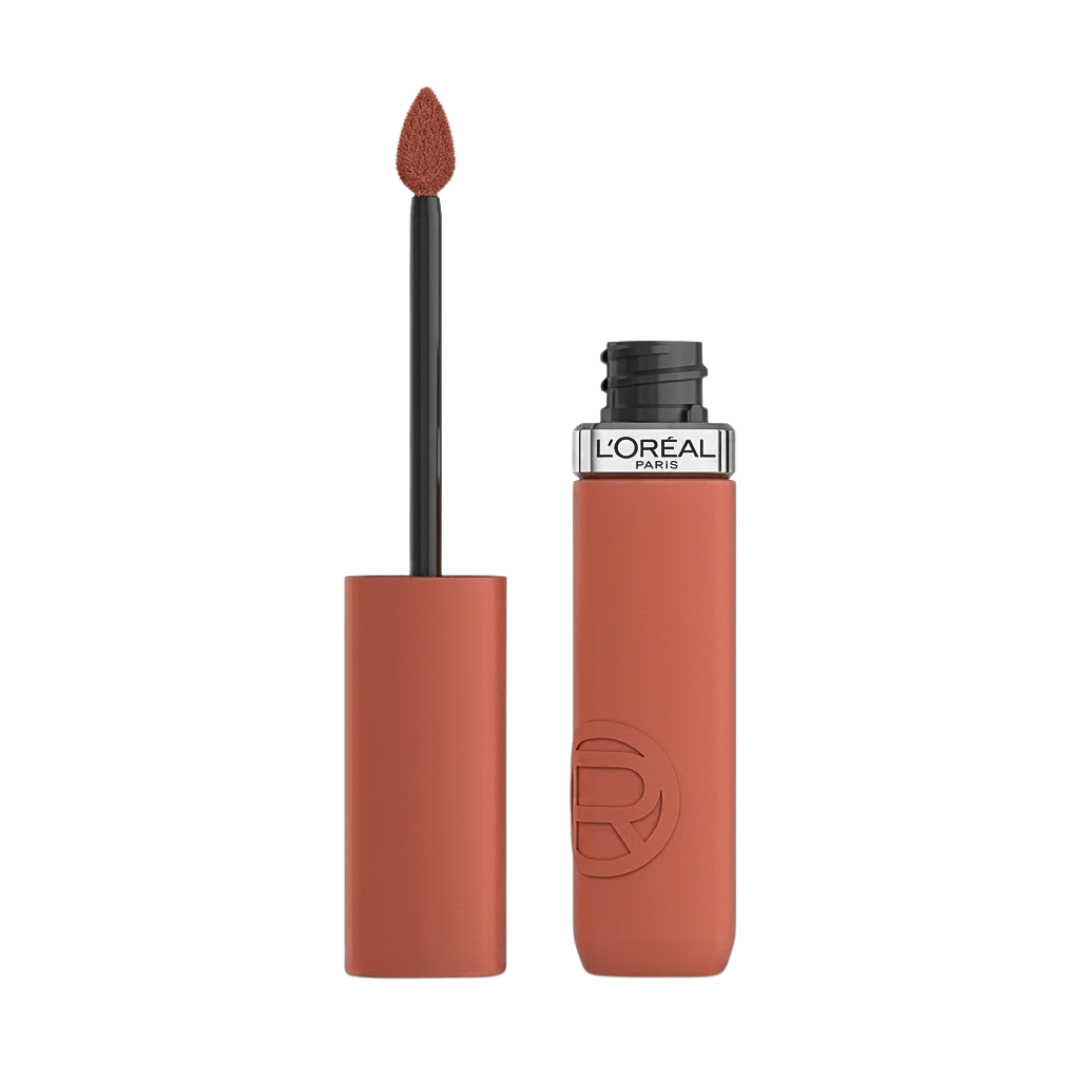 Loreal Nude Matte Resistance 115 Snooze Your Alarth L'oreal Paris Rouge A Levres Nude Matte Resistance 115 Snooze Your Alarth – Image 1