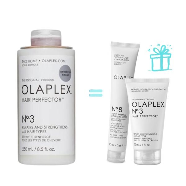 Olaplex Hair Perfector N°3 250ml = Olaplex N°8 20ml + N°3 30ml Offert