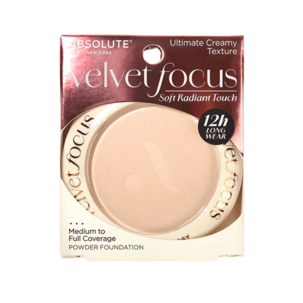 Absolut New York Velvet Focus Powder Foundation Fair Light Medium Neutral