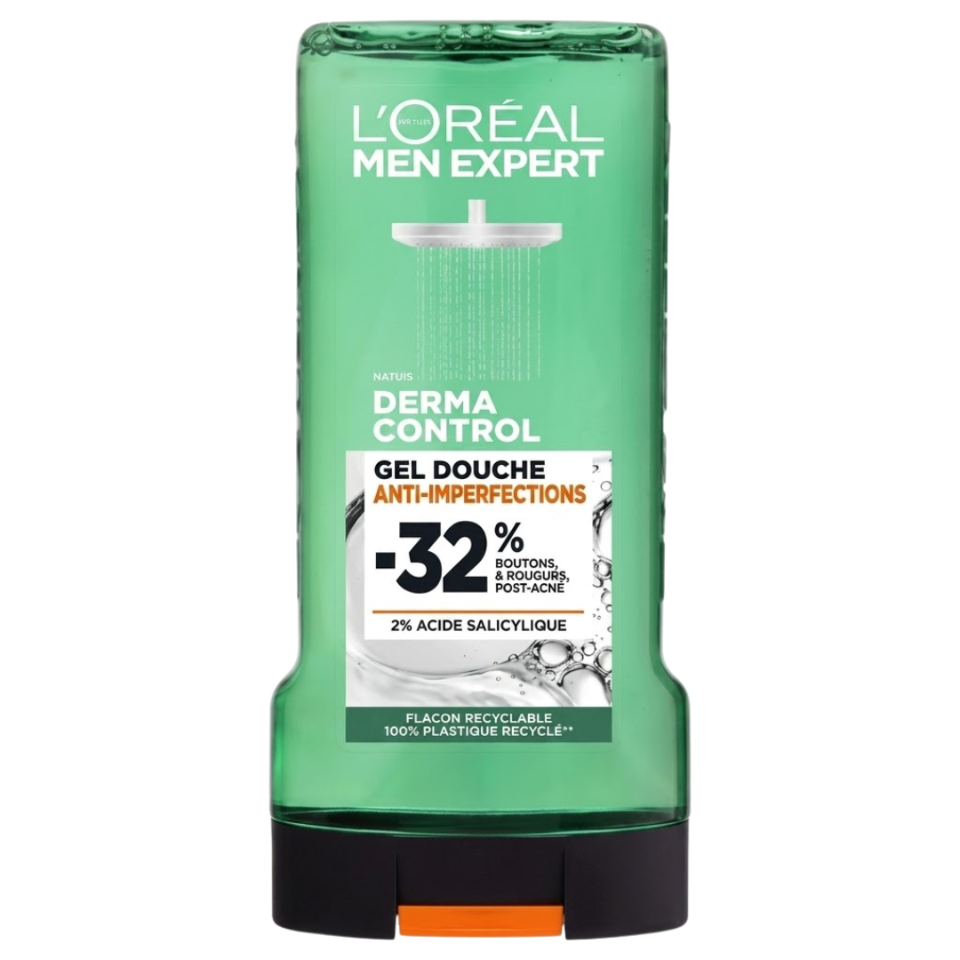 LOreal Men EXPERT DOUCHE DERMA CONTROL 300ML L'OREAL PARIS MEN EXPERT DOUCHE DERMA CONTROL 300ML – Image 1