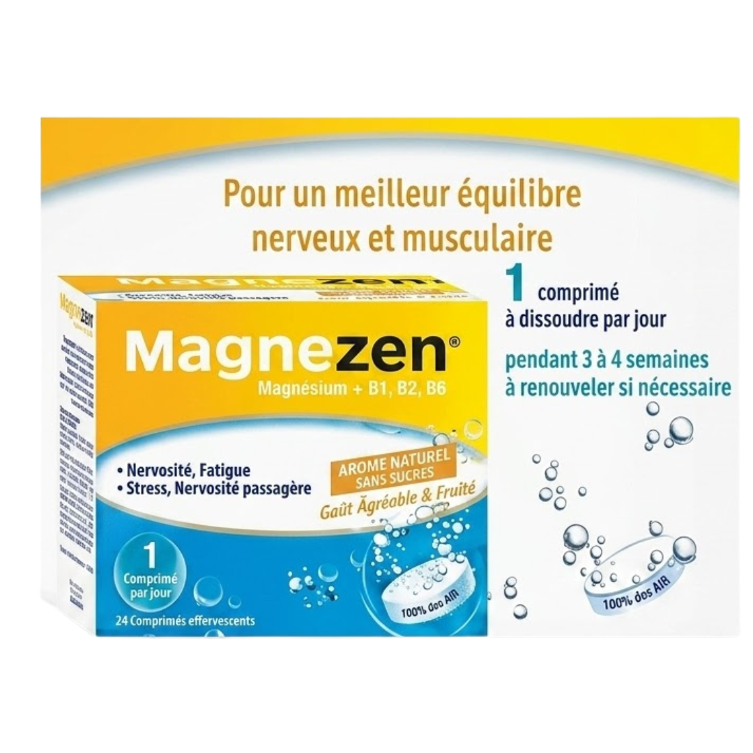 Magnezen Bte24 Magnezen Boite 24 Comprimes – Image 1