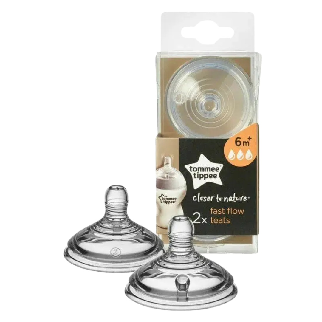Tomme Pack 2 Tetines Debit Rapide Tommee Tippee Pack 2 Tetines Debit Rapide – Image 1