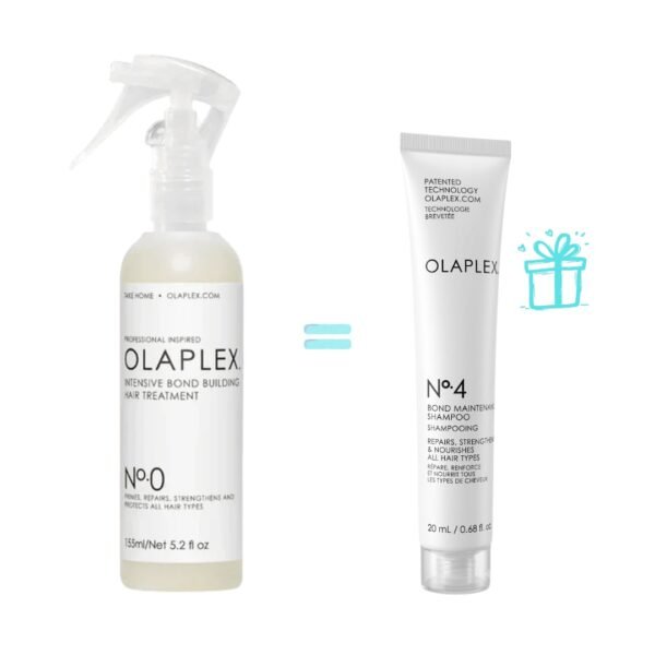 Olaplex Intensive Bond Building Hair Traitement N°0 155ml = Olaplex N°4 20ml Offert