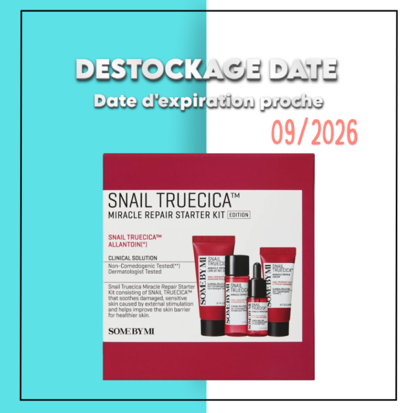 SOME BY MI SNAIL TRUECICA MIRACLE REPAIR STARTER KIT - DESTOCKAGE DATE