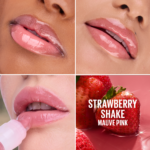 Maybelline Lifter Gel™ Oil-in-Gel Lip Gloss 006 Strawberry Shake – Image 5