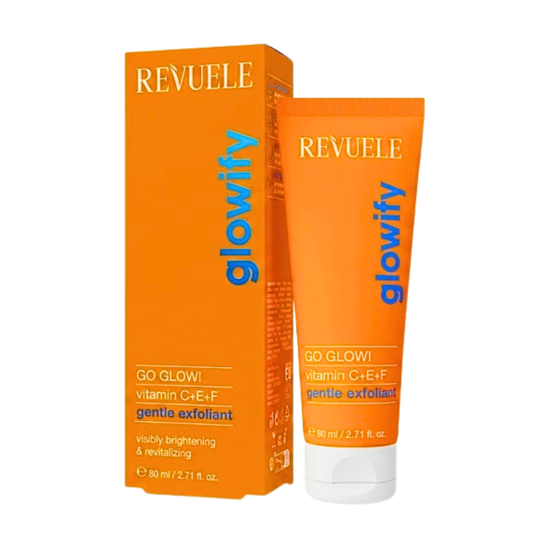 Revuele Go Glow Gentle Exfoliant Vitamin C+E+F 80 ml Revuele Go Glow Gentle Exfoliant Vitamin C+E+F 80 ml – Image 1