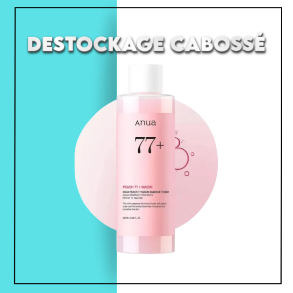 Anua Peach 77 Niacin Essence Toner 250ml - DESTOCKAGE CABOSSÉ