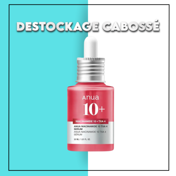 Anua Serum Niacinamide 10%+TXA 4% 30ml – DESTOCKAGE CABOSSÉ