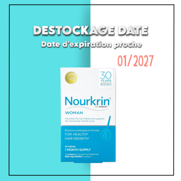 Nourkrin Woman 60 Tablettes - DESTOCKAGE DATE