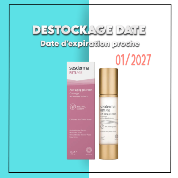 Sesderma Reti Age Gel-Crème Visage 50 ml - DESTOCKAGE DATE