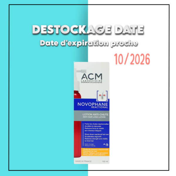 ACM Novophane Reactional Lotion Anti-Chute 100ml - DESTOCKAGE DATE