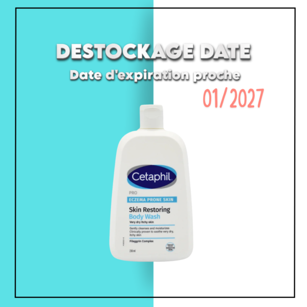 Cetaphil Skin Restoring Body Wash 236ml - DESTOCKAGE DATE
