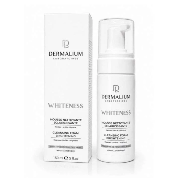 Dermalium Whiteness Mousse Nettoyante Eclaircissante 150ml