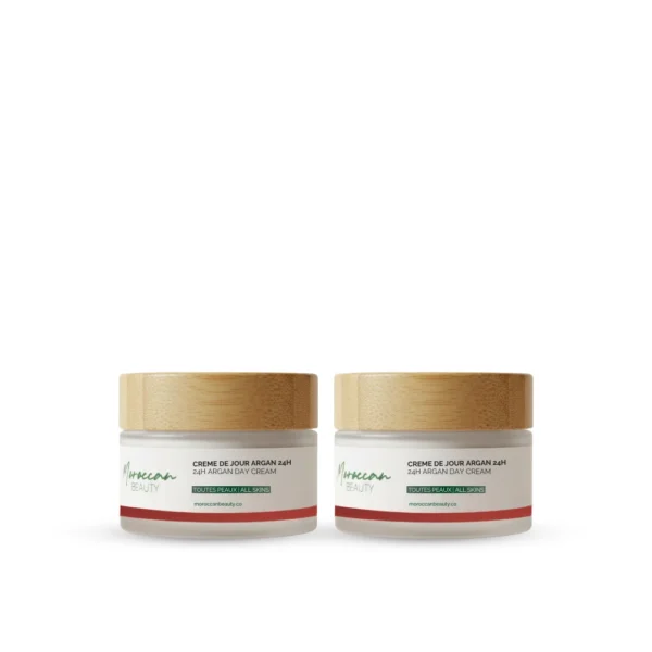 Moroccan Beauty creme de jour Argan 2x50ml pack