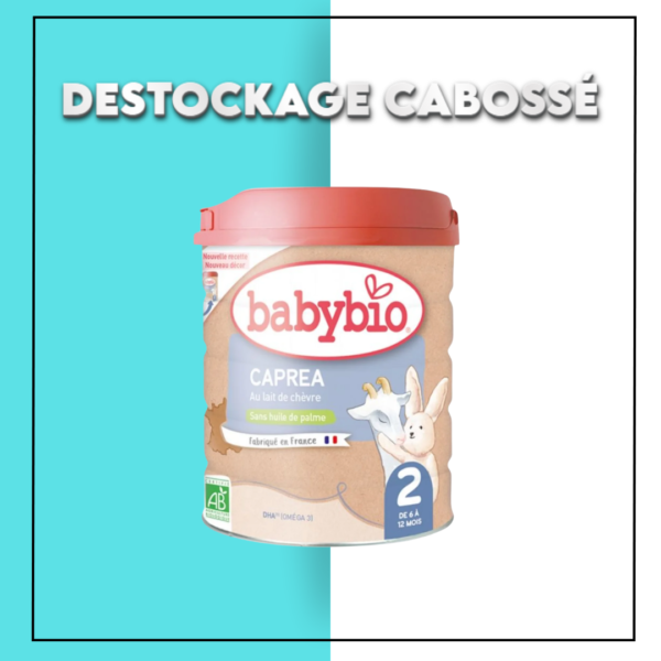 Babybio CAPREA 2 au Lait de Chèvre 800G - DESTOCKAGE
