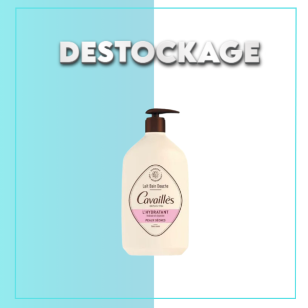 Rogé Cavailles Lait Bain Douche Hydratant Peaux Séches 1L DESTOCKAGE
