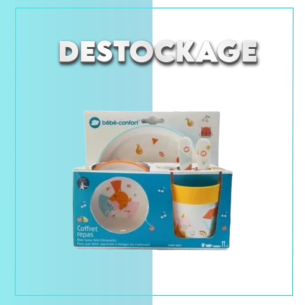 BÉBÉ CONFORT SET REPAS COMPLET DOMINO DESTOCKAGE