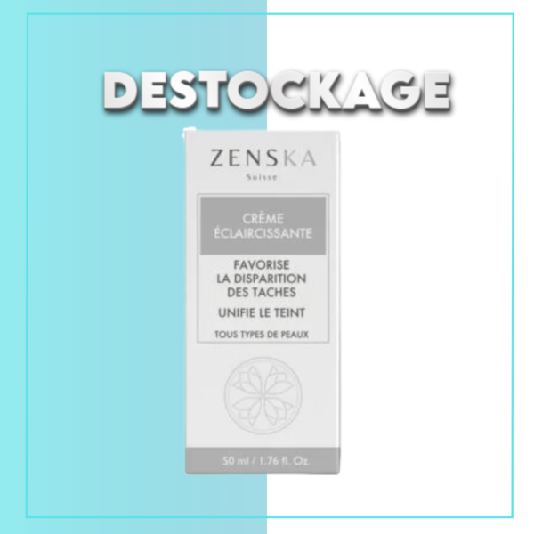 ZENSKA CRÈME ÉCLAIRCISSANTE – 50ml DESTOCKAGE