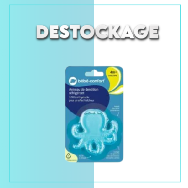 Bebe Confort Anneau De Dentition Bleu +4 Mois DESTOCKAGE