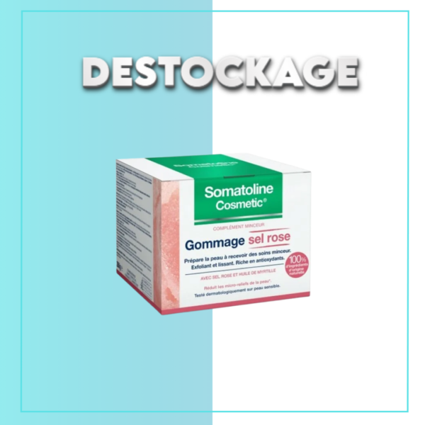 SOMATOLINE Gommage Sel Rose 350g DESTOCKAGE