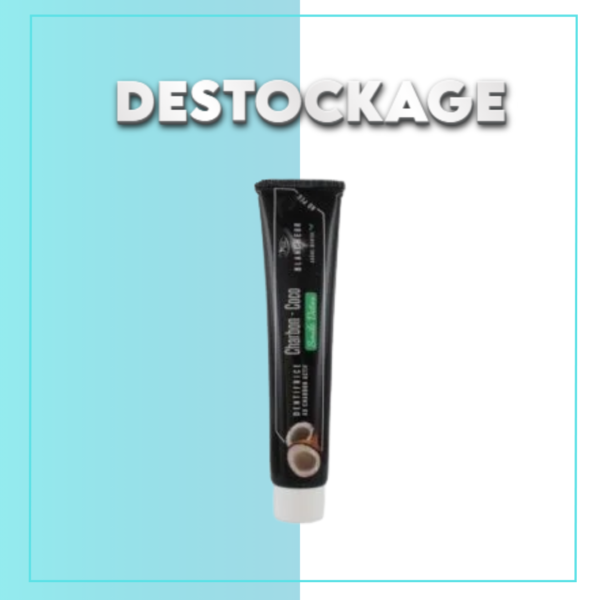 DENTI SMILE DENTIFRICE AU CHARBON COCO 100GR DESTOCKAGE