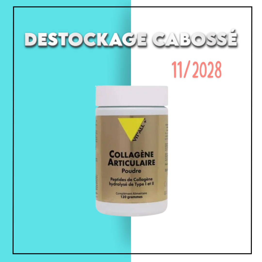 destockage cabossé (34) VITALL PLUS COLLAGENE ARTICULAIRE - DESTOCKAGE CABOSSE – Image 1