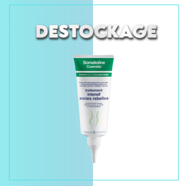 SOMATOLINE TRAITEMENT INTENSIF ZONES REBELLES 100ML DESTOCKAGE