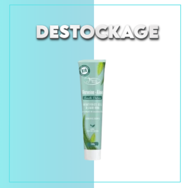Denti Smile DENTIFRICE GEL VERVEINE-ALOE 100g DESTOCKAGE