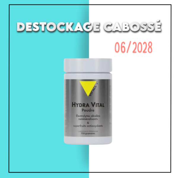 VITALL+ HYDRA VITAL POUDRE 150 GRAMMES - DESTOCKAGE CABOSSE