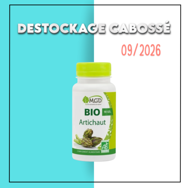 Mgd Nature Artichaut Bio - 90 Gélules - DESTOCKAGE