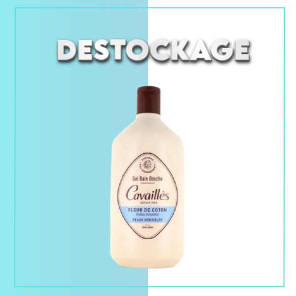 ROGÉ CAVAILLÈS Gel Bain Douche Fleur de Coton 400ml DESTOCKAGE