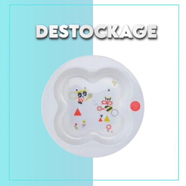 Bebe Confort - Assiette d'apprentissage avec couvercle - Sport (9M +) DESTOCKAGE
