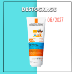 LA ROCHE POSAY ANTHELIOS LAIT SOLAIRE ENFANTS PEAUX SENSIBLES VISAGE & CORPS - DESTOCKAGE