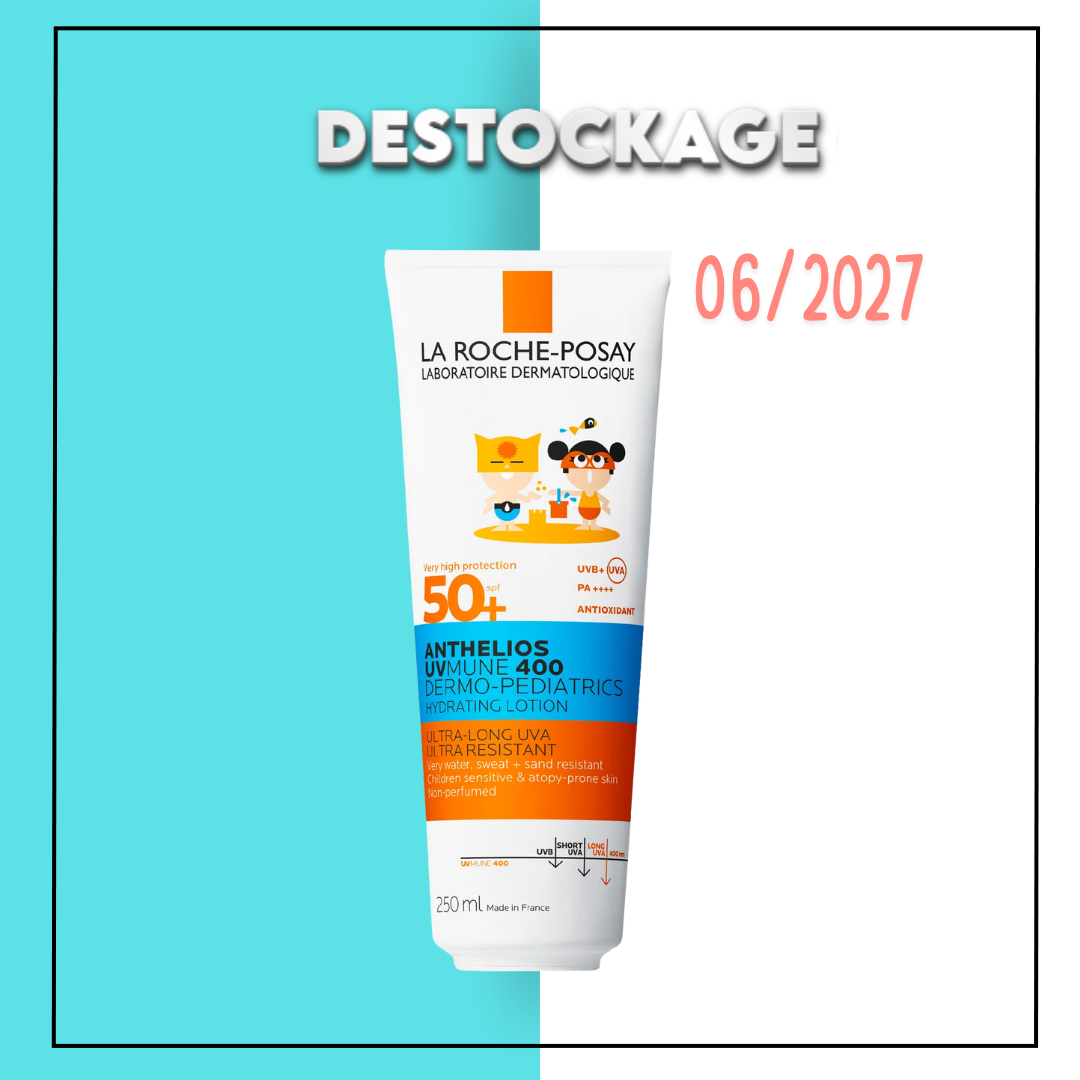 destockage cabossé (55) LA ROCHE POSAY ANTHELIOS LAIT SOLAIRE ENFANTS PEAUX SENSIBLES VISAGE & CORPS - DESTOCKAGE – Image 1