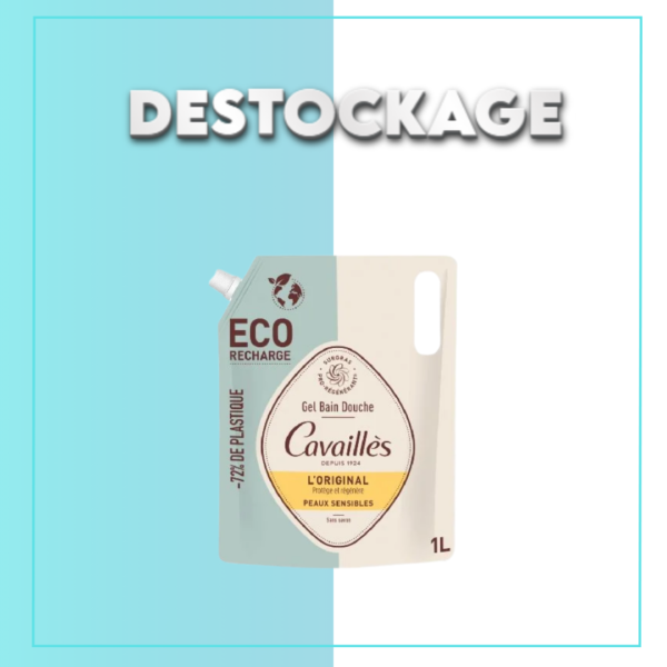 Rogé Cavaillès Gel Bain Douche L'original Eco-Recharge 1L DESTOCKAGE