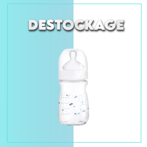 Bebe Confort Biberon Emotion en verre 0-6m 130ml DESTOCKAGE