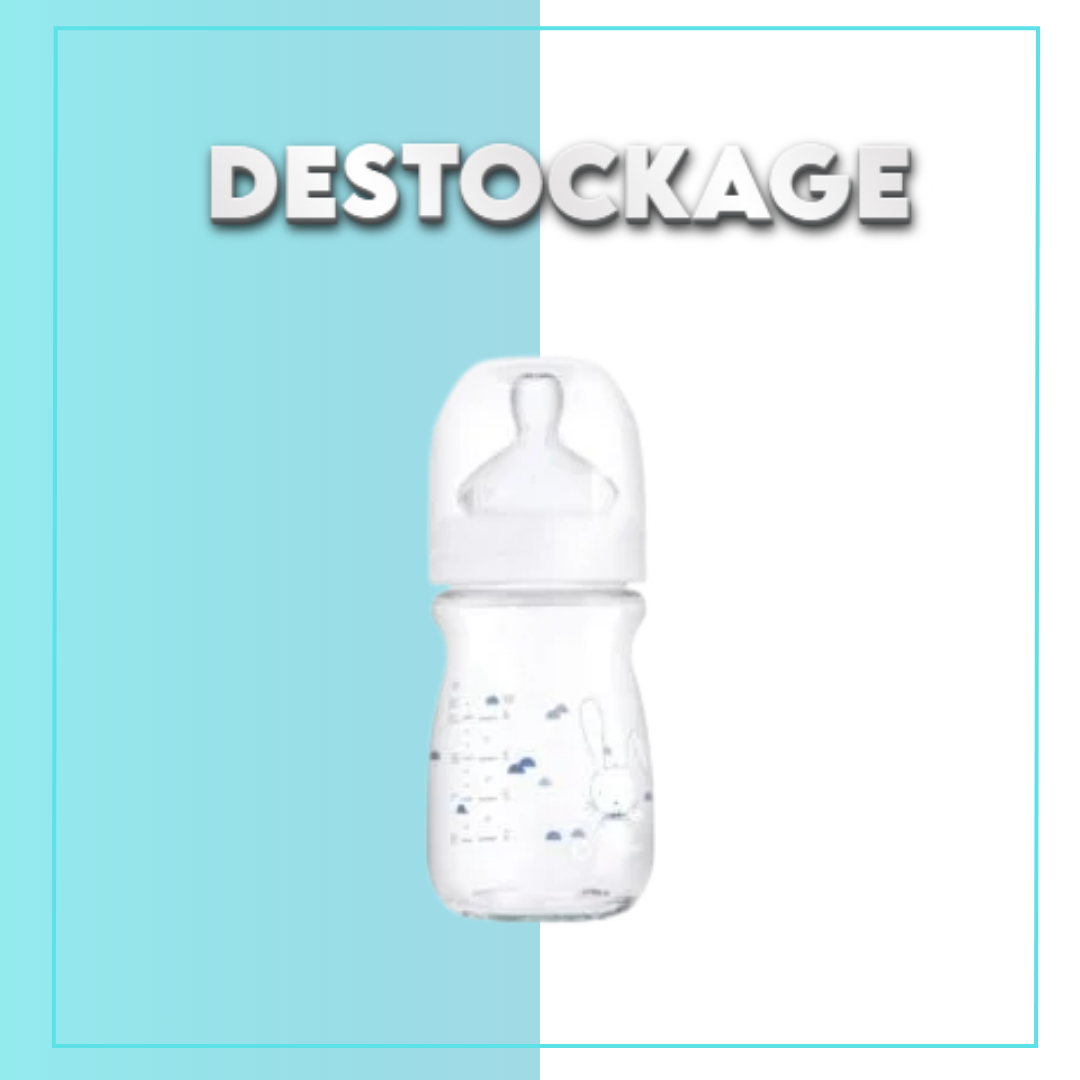 destockage cabossé (8) Bebe Confort Biberon Emotion en verre 0-6m 130ml DESTOCKAGE – Image 1
