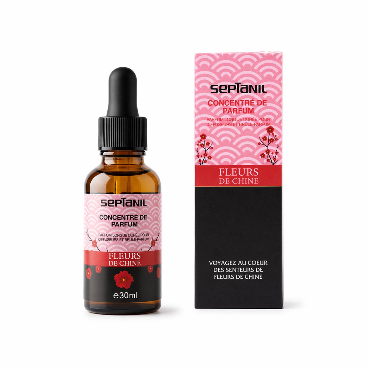 fleurs de chineconcentré Septanil Base Fragrance Compte Goutte Fleur De Chine 30ml – Image 1