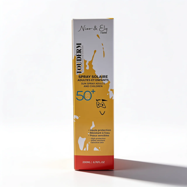 Touderm Spray Solaire spf50+ 200ml