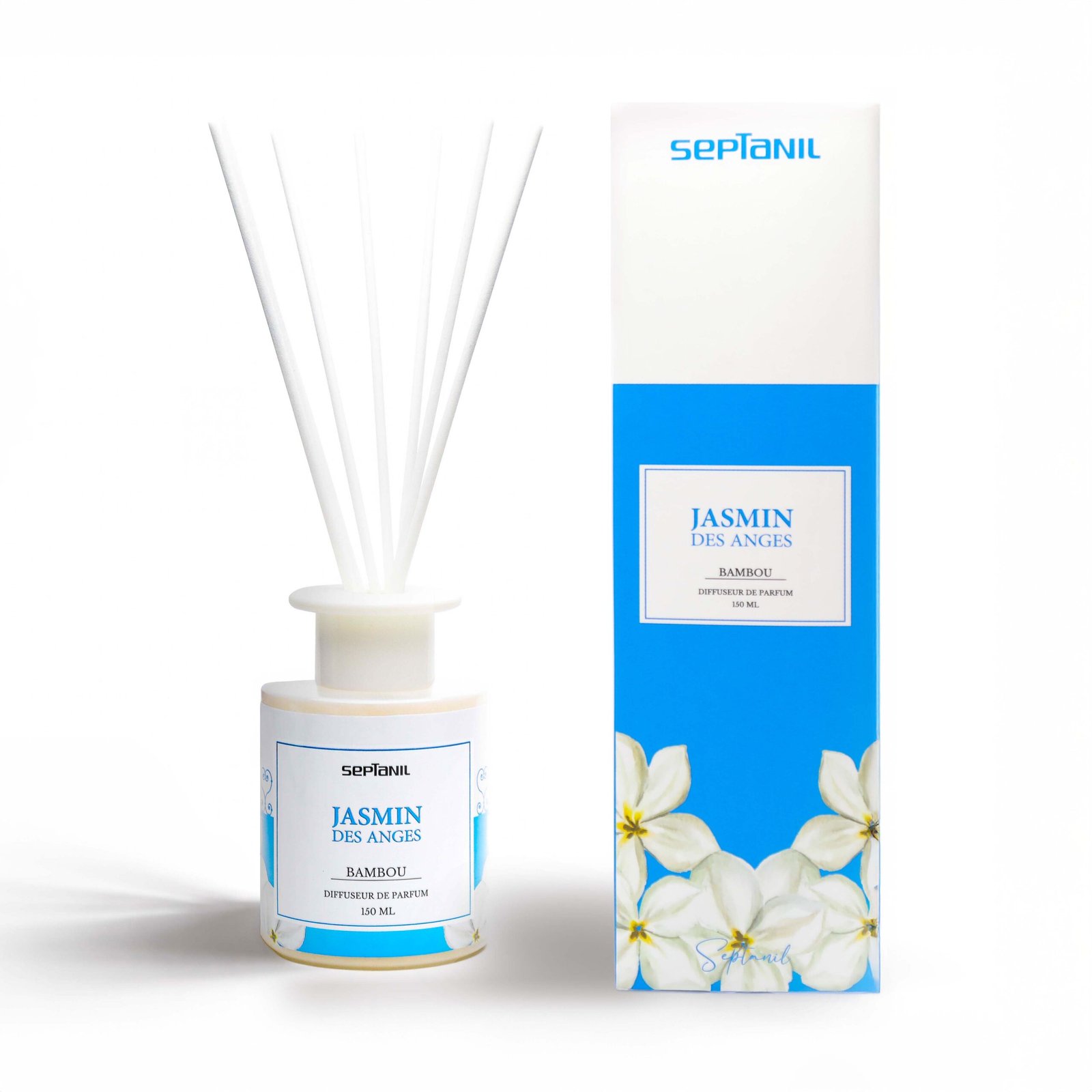jasminbambou Septanil Diffuseur De Senteur En Bambou Jasmin Machmoum 150ml – Image 1