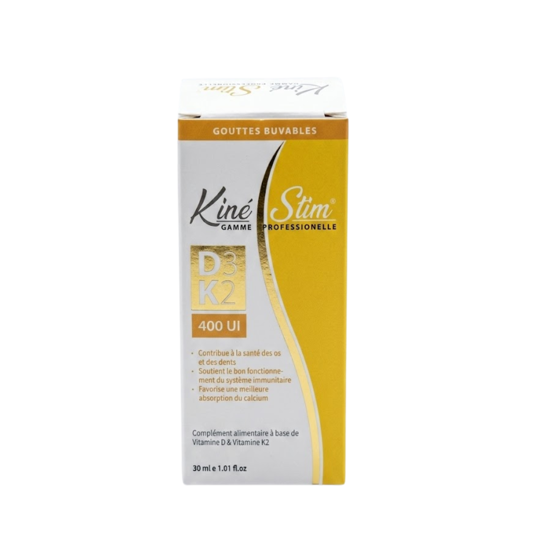 kiné stim Kine Stim Vitamine D3+k2 400UI 30ml – Image 1