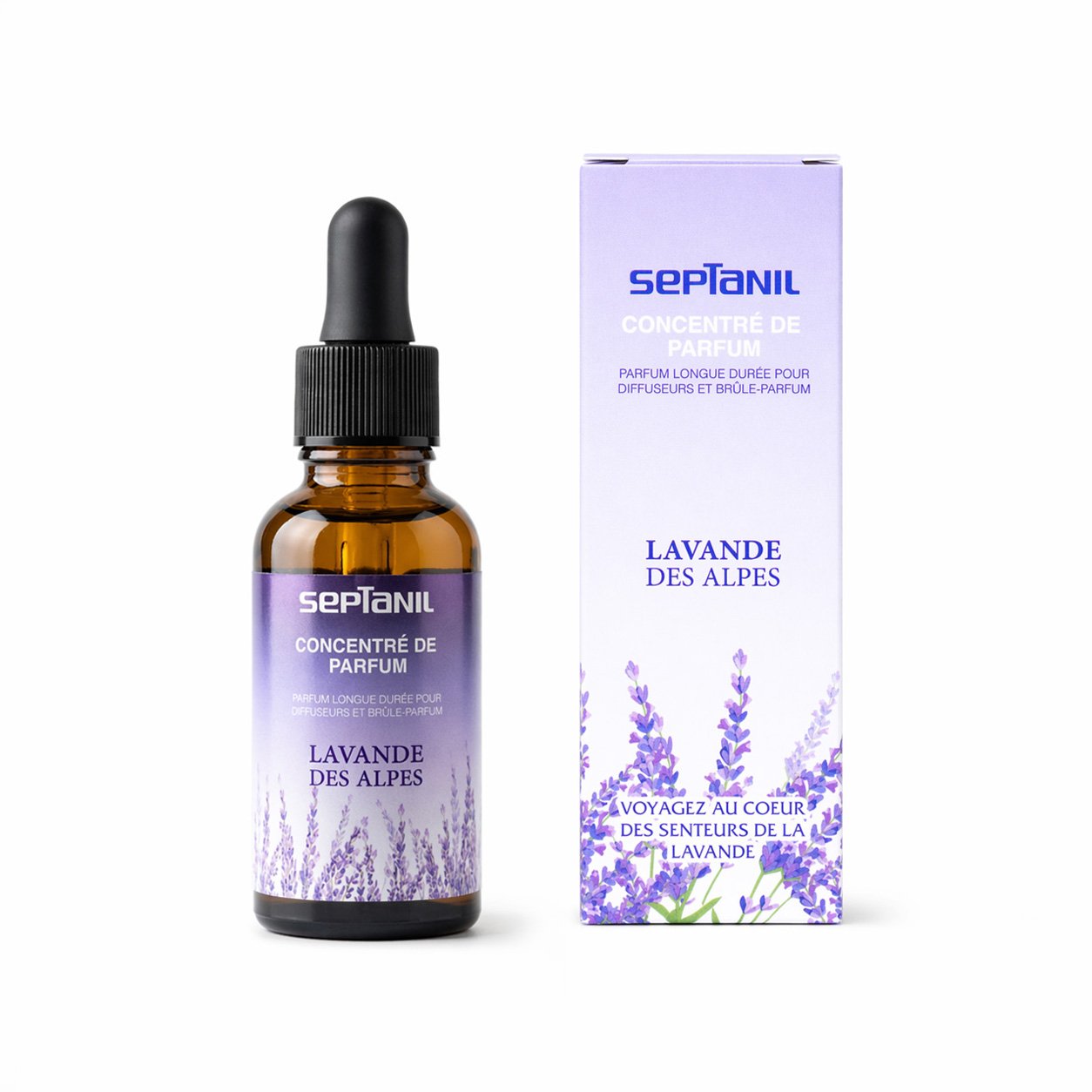 lavande concentré Septanil Base Fragrance Compte Goutte Lavande 30ml – Image 1