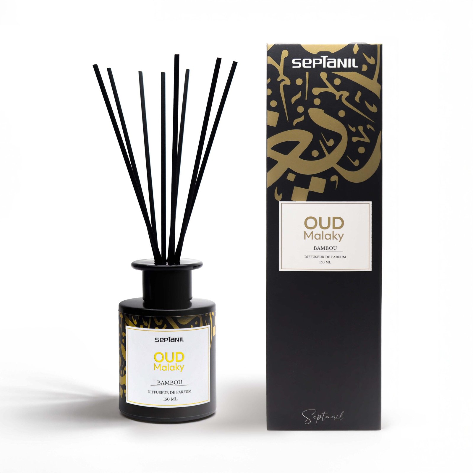 oud malakybambou Septanil Diffuseur De Senteur En Bambou Oud Malaky 150ml – Image 1