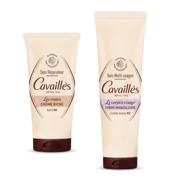Roge cavailles Creme Miraculeuse 100ml+Creme Mains Riche 50ml Pack