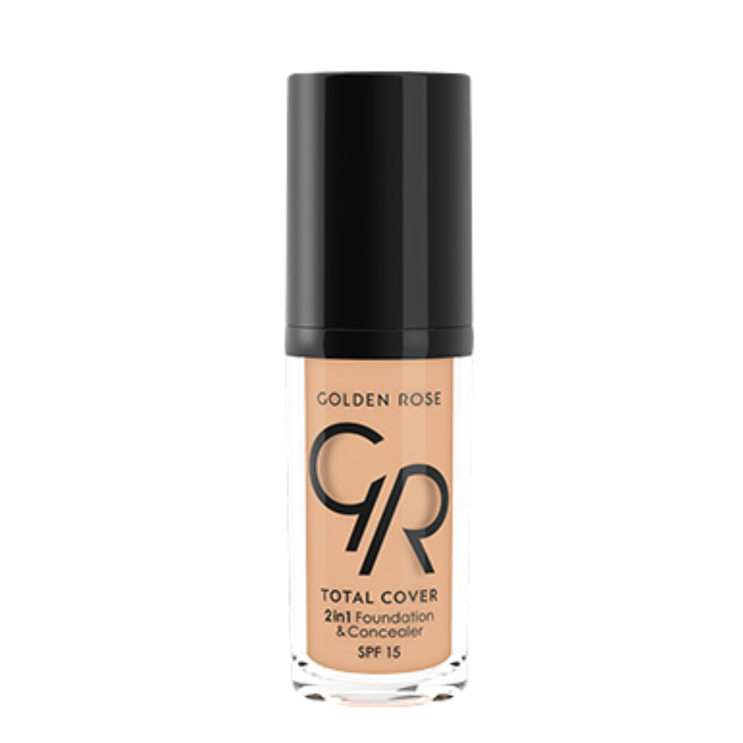 Golden Rose Fond De Teint Et Correcteur Total Cover 2in1 N°12