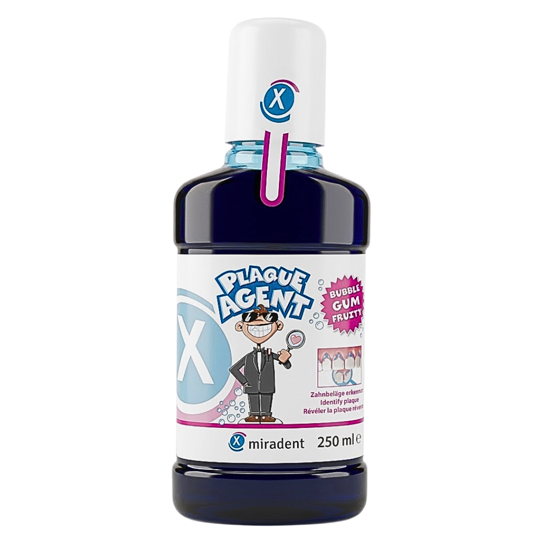 Miradent-Plaque-Agent-250ml.png Miradent Plaque Agent 250ml – Image 1