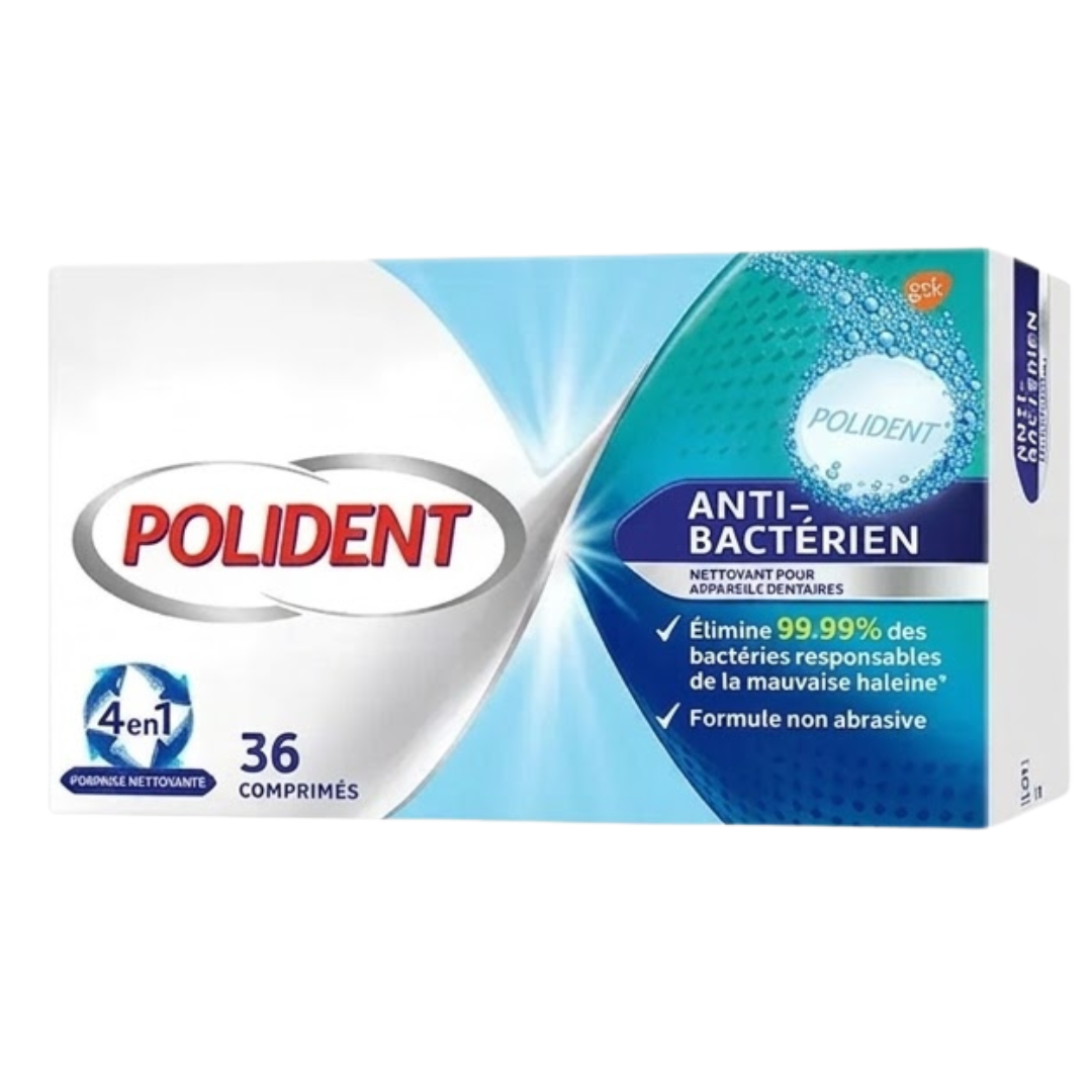 Polident-Ant-Bacterien-36cps.png Polident Anti-Bacterien 36 Capsules – Image 1